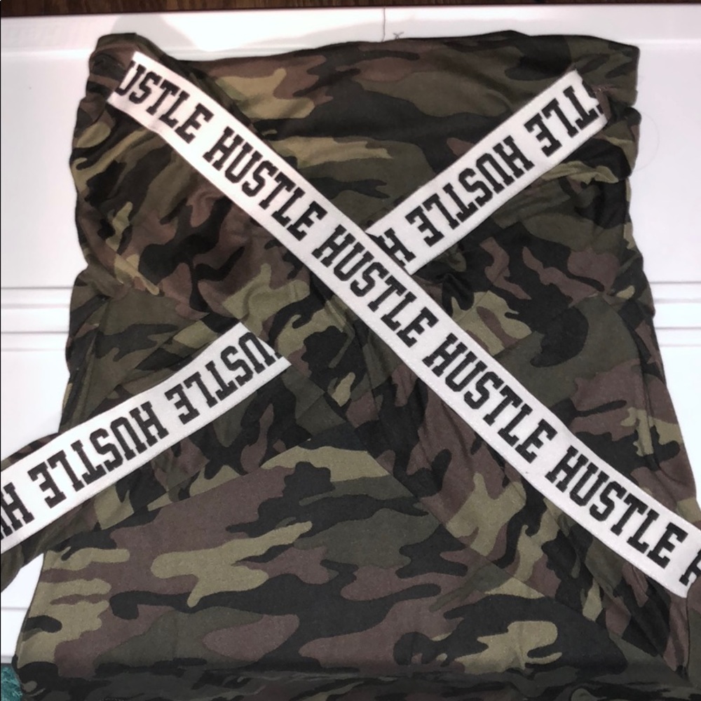 Camo Crop top